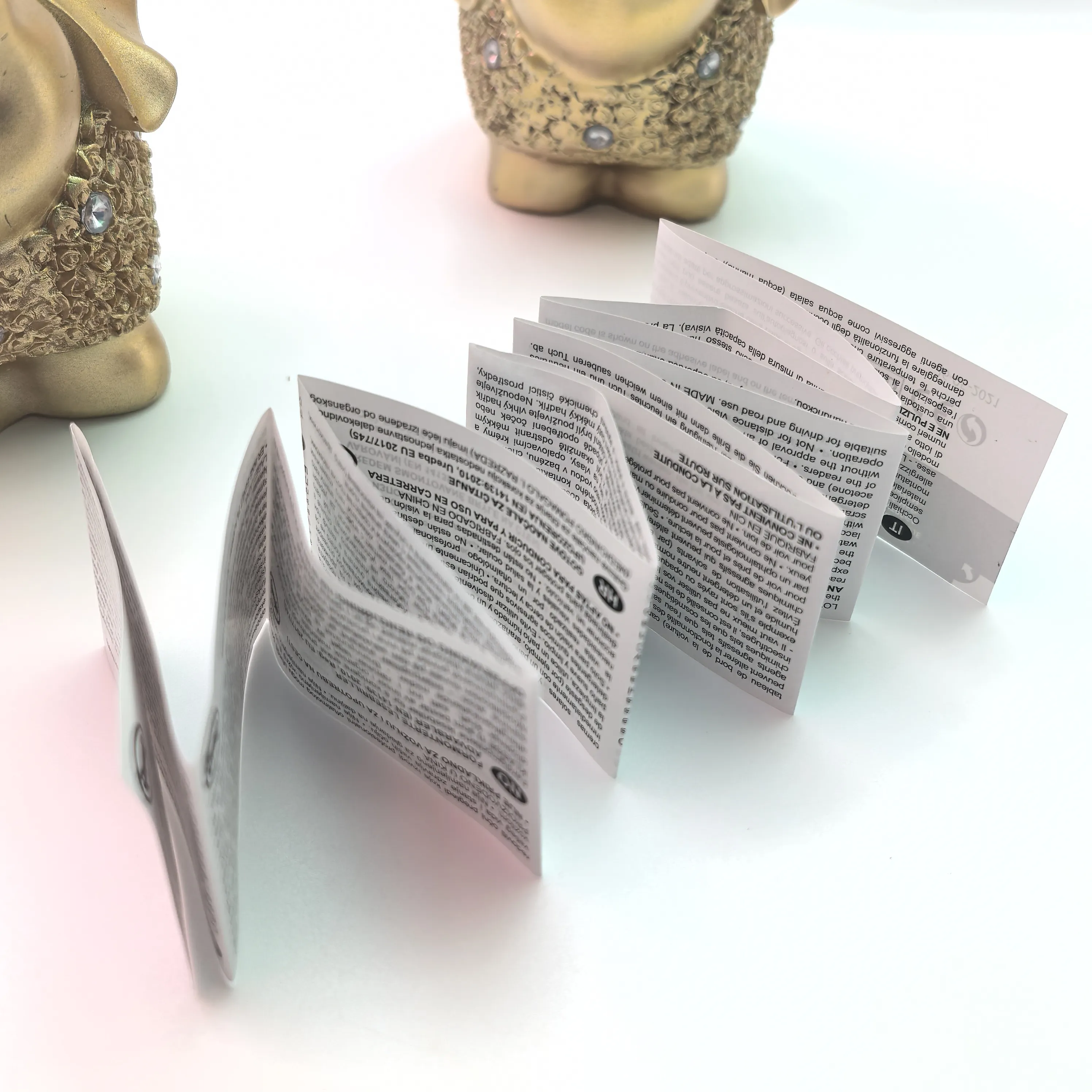 Wie versteht man Broschürenetiketten?