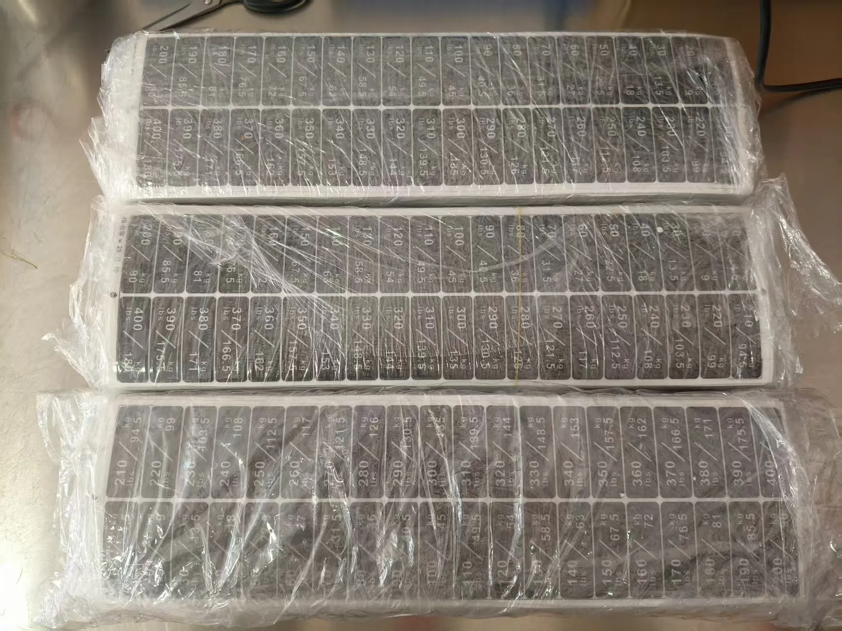 JOJO Pack Aufkleber aus Kunststoff für Fitnessgeräte