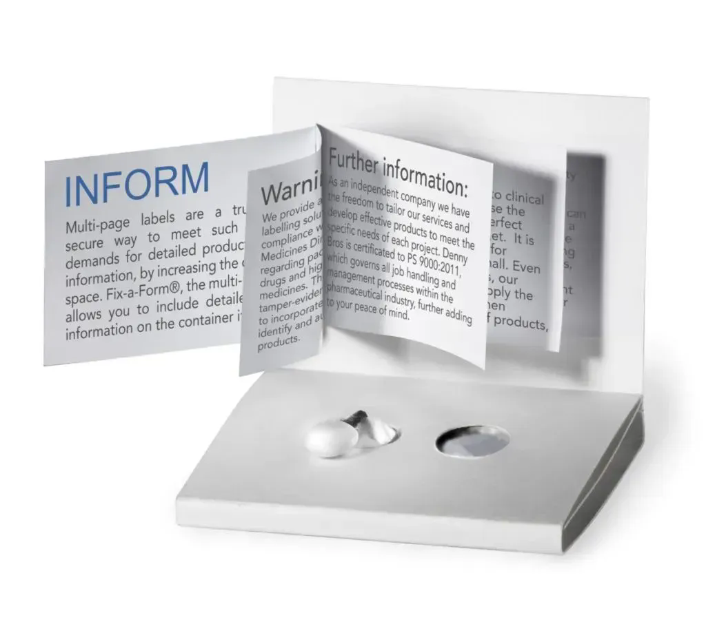 Wie werden Broschürenetiketten in der Verpackungs- und Marketingbranche verwendet?