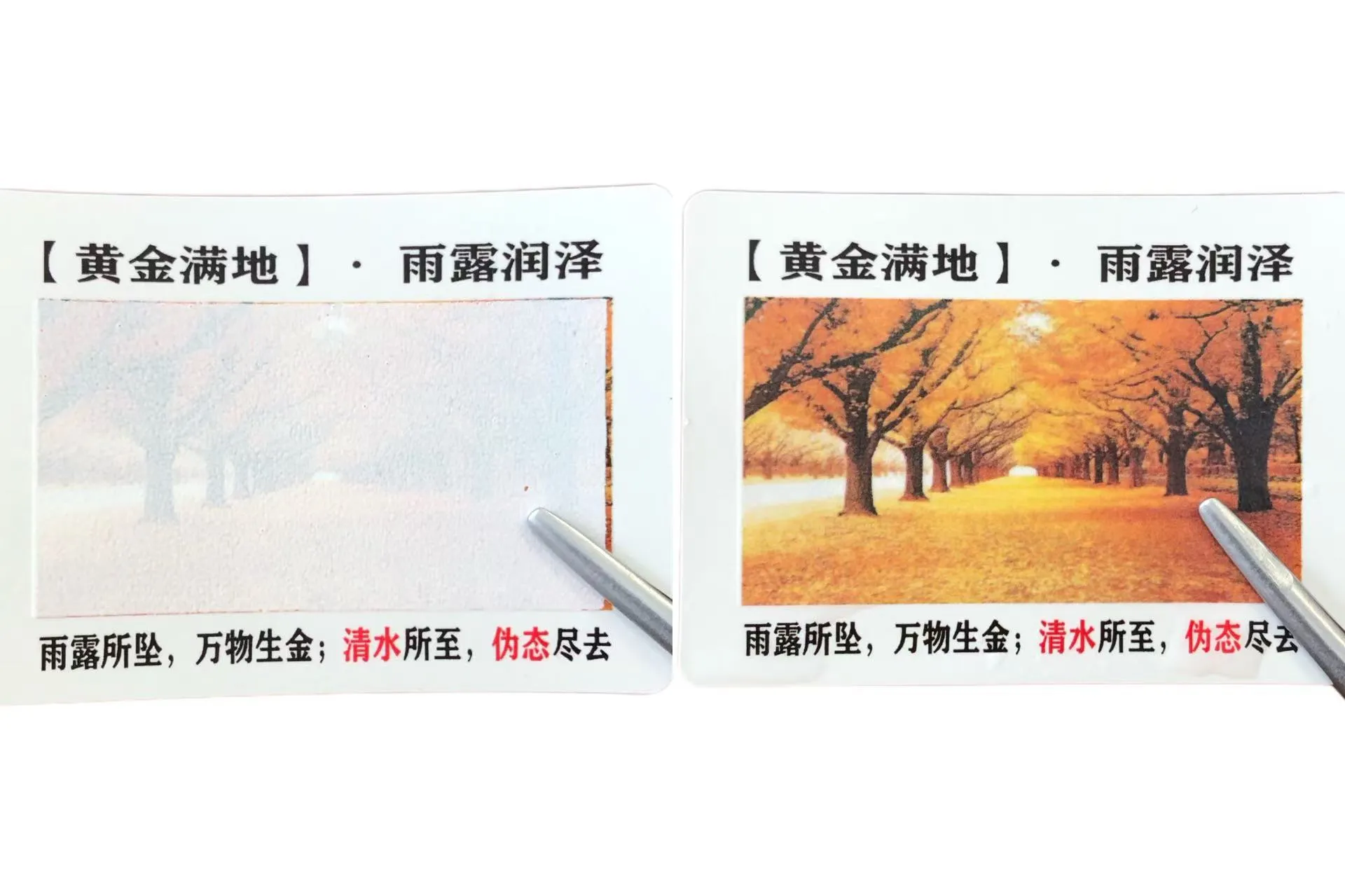 Kennen Sie wasserempfindliche Etiketten mit Farbwechsel?