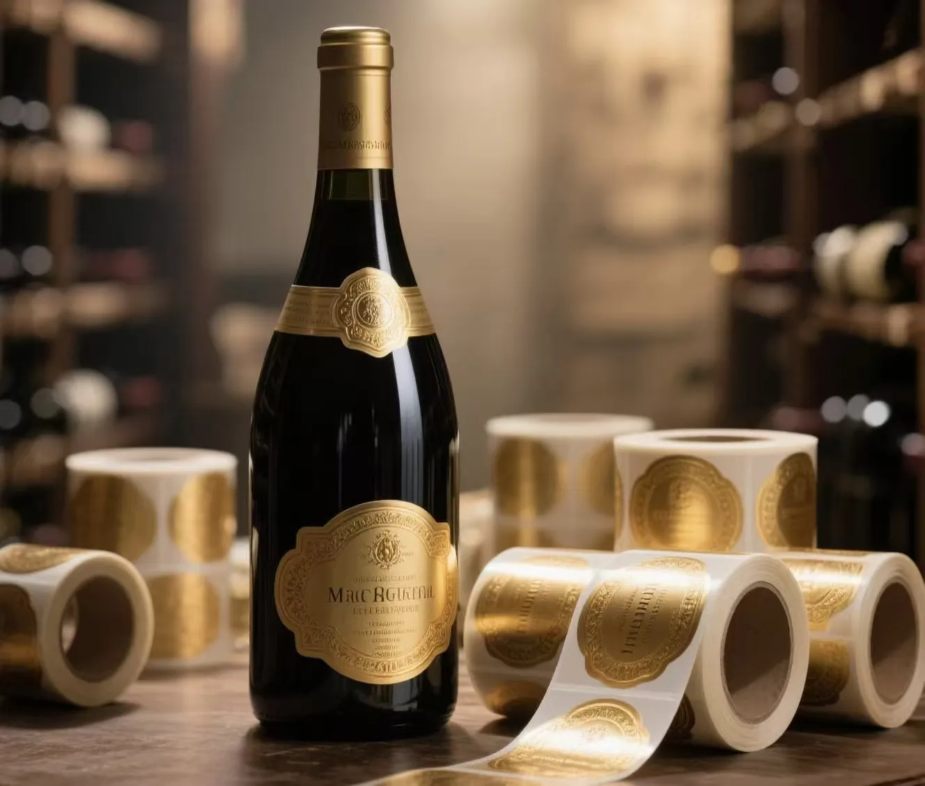 Wie macht man Weinetiketten attraktiver?