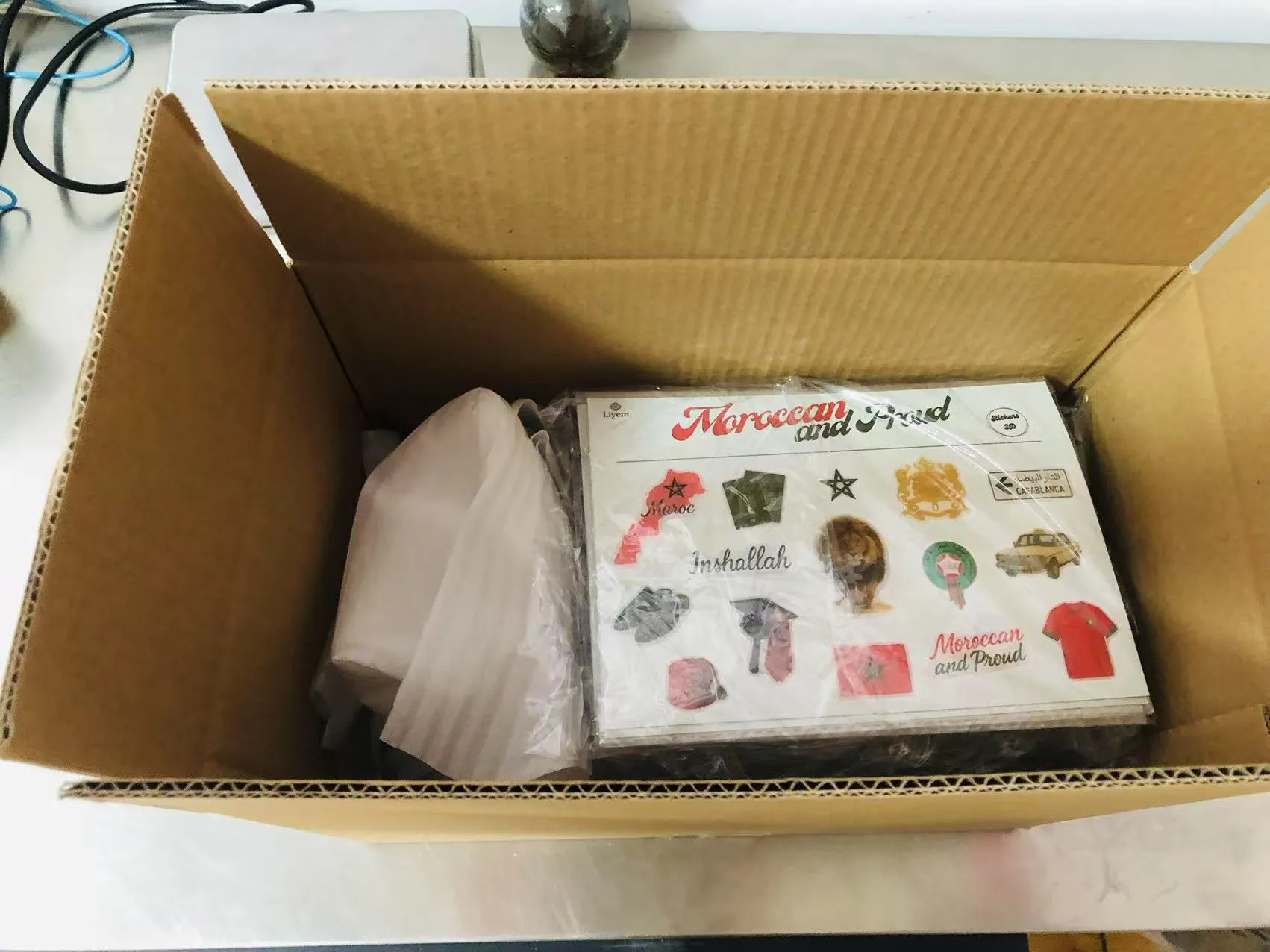 Der Kunde hat die JOJO Pack Epoxidharz-Etiketten erneut bestellt