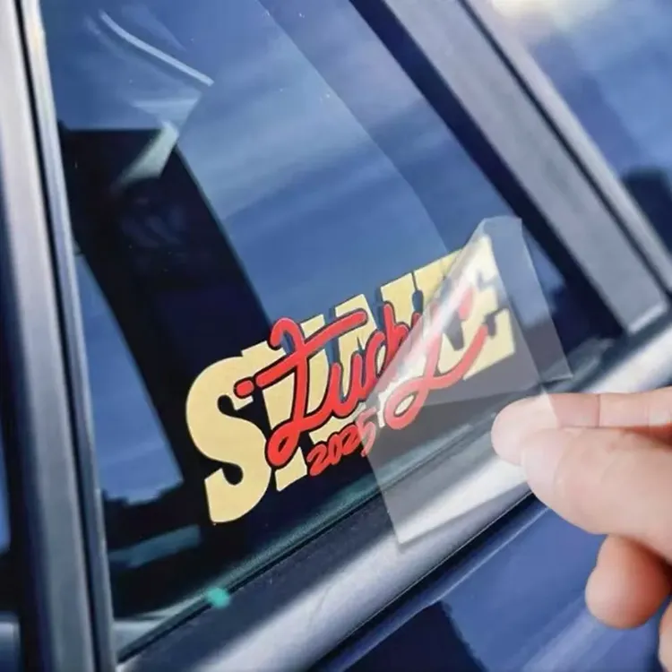 Autofenster -Übertragungsaufkleber
