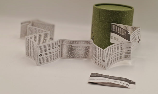 Kosmetik-Multi-Layer-Faltetikett