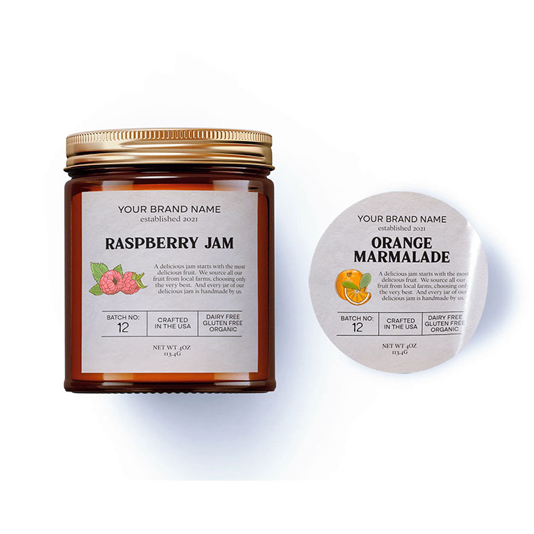 Marmeladenetiketten