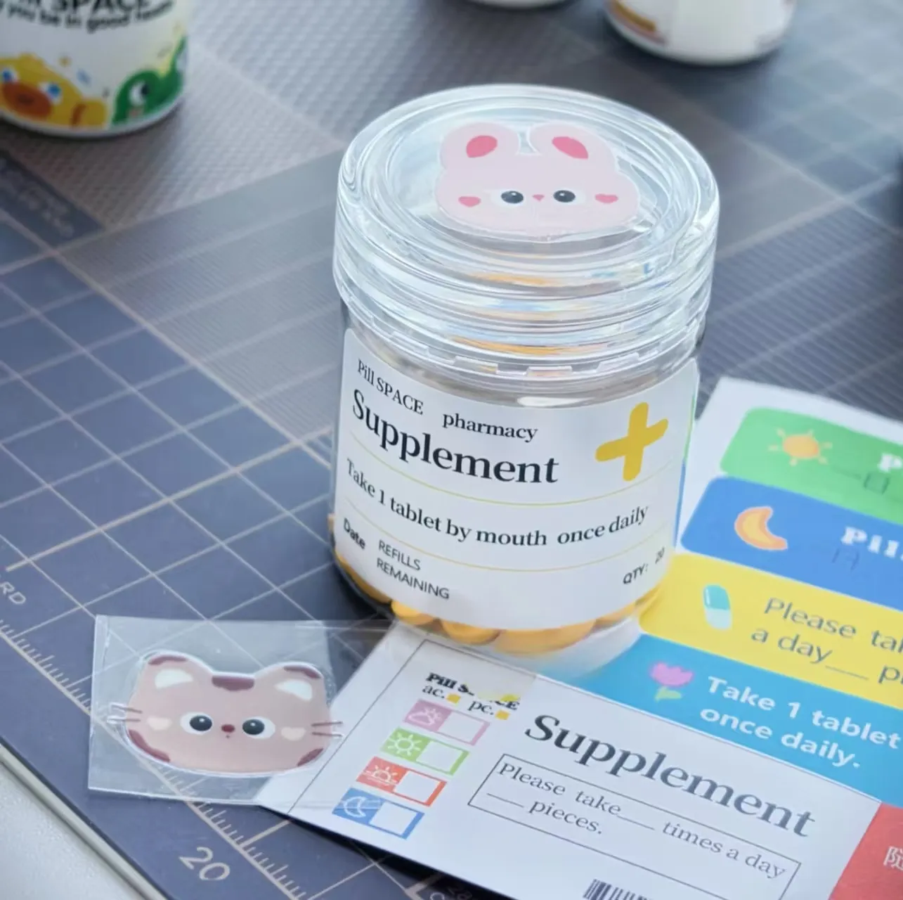 Etiketten für medizinische Arzneimittel