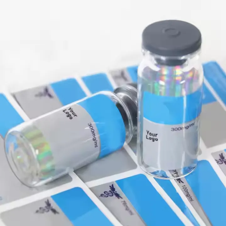 Pharmazeutische Fläschchen -Etiketten