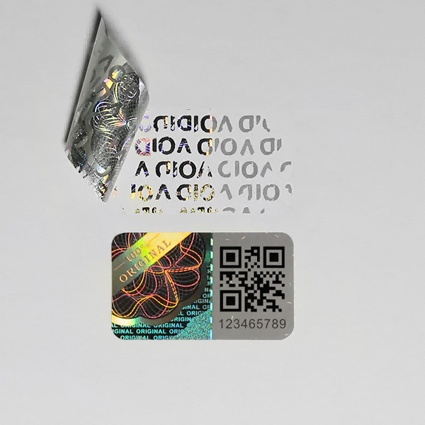 QR-Code Anti-Counterfiting-Etiketten