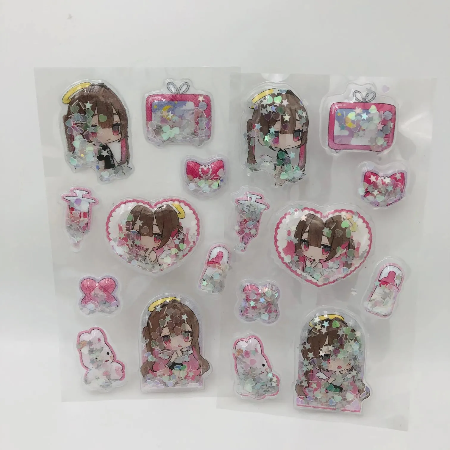 Pailletten-Shaker-Aufkleber