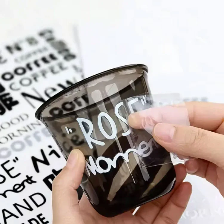 UV-Transfer-Becheraufkleber